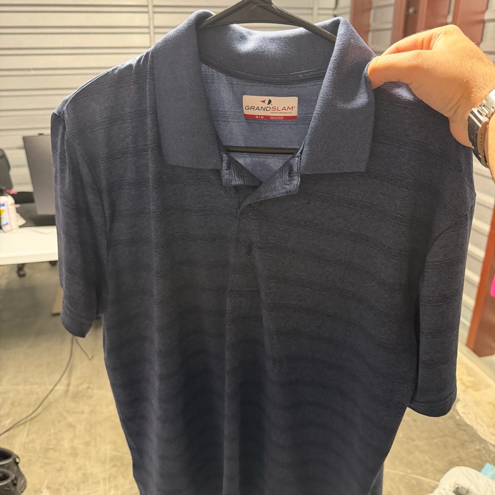Grand Slam Men's Navy Polo Shirt